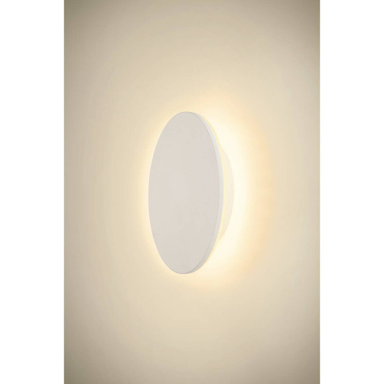 SLV D-RING M, Wandleuchte, PHASE, 2700/3000K, PHASE, IP65, weiß 1007914
