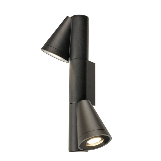 SLV T-TUBE, Wandaufbauleuchte, 2x max. 10W, GU10, double, IP44 1008013
