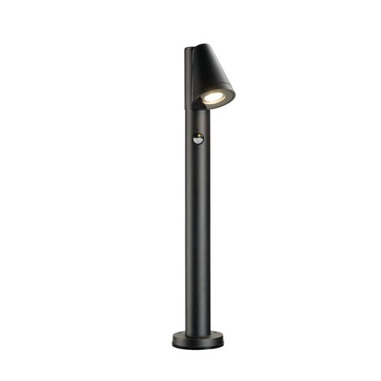 SLV T-TUBE 70 POLE, Outdoor Stehleuchte, 1x max. 10W, GU10, single, Sensor, IP44 1008014