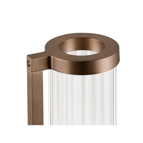 SLV QUIMERA, Wandaufbauleuchte, 2700/3000K, PHASE, dunkel kupfer 1008037