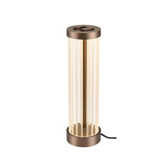 SLV QUIMERA, Tischleuchte, 2700/3000K, dunkel kupfer 1008040