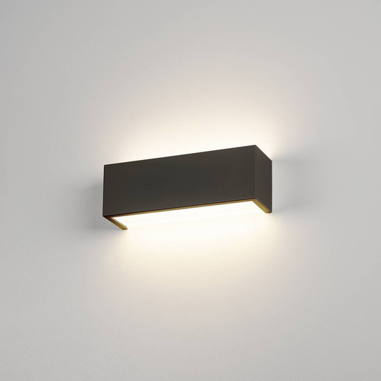 SLV CHROMBO, Wandaufbauleuchte, quadratisch, 3000K, 8 W, PHASE, 120°, schwarz 1008071