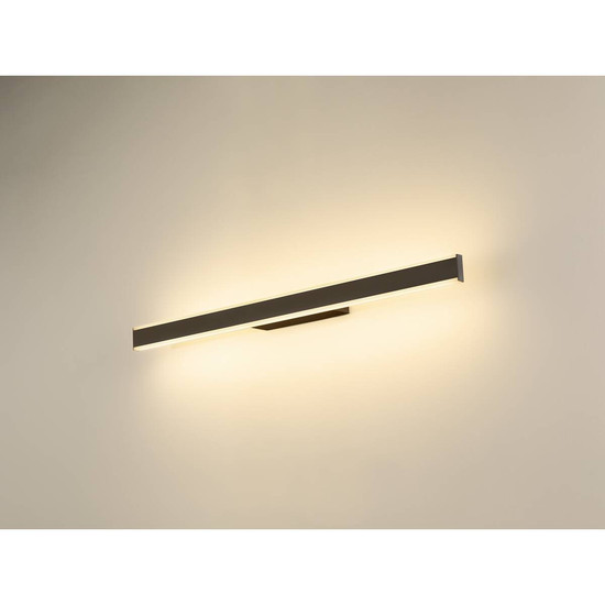 SLV ONE LINEAR 70, Wandaufbauleuchte, UP/DOWN, 2700/3000K, PHASE, schwarz 1008081