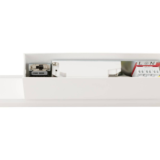 SLV ONE LINEAR 70, Wandaufbauleuchte, UP/DOWN, 2700/3000K, PHASE, weiß 1008082