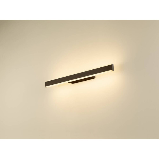 SLV ONE LINEAR 50, Wandaufbauleuchte, UP/DOWN, 2700/3000K, PHASE, schwarz 1008084