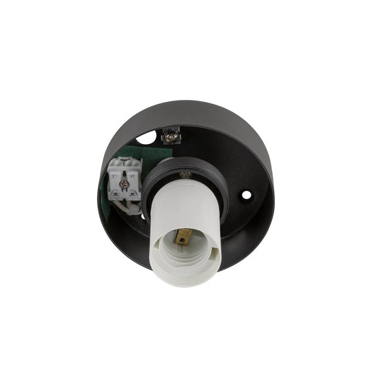 SLV SUN 20, Deckenaufbauleuchte, rund, 1x max. 60W, E27, schwarz 1008125
