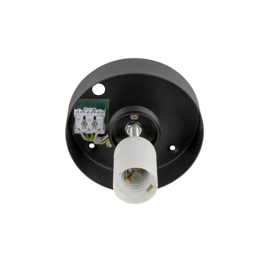 SLV SUN 30, Deckenaufbauleuchte, rund, 1x max. 60W, E27, schwarz 1008127