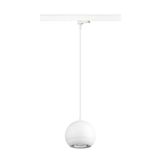 SLV LIGHT EYE 150, 3 Pendelleuchte, GU10, Pendellänge 150cm, 1x max. 13W, matt weiß 1008177