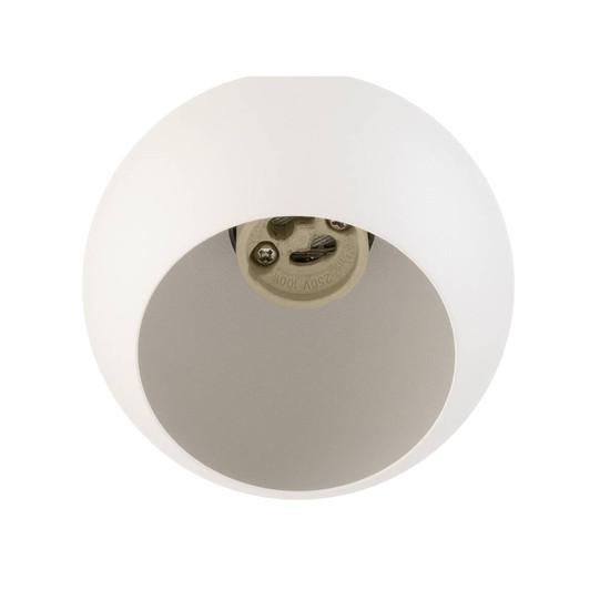 SLV LIGHT EYE 90, 1 Spot, rund, GU10, 1x max. 6W, matt weiß 1008181