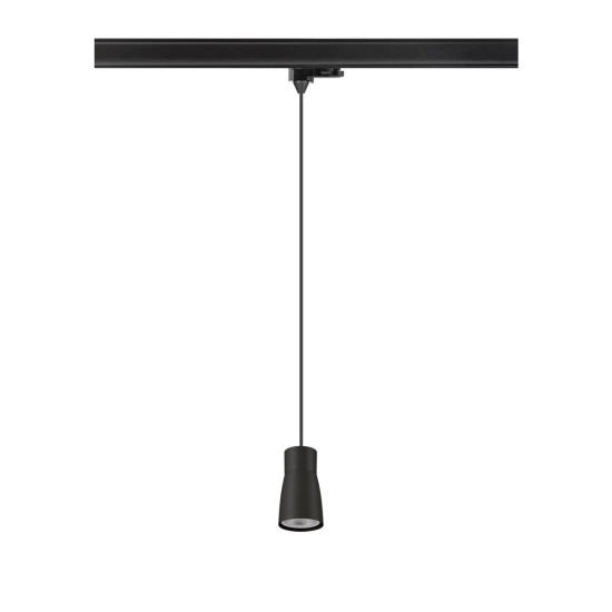 SLV PURI 2.0 Dome, 3 Pendelleuchte, GU10, Pendellänge 200cm, 1x max. 6W, schwarz 1008281