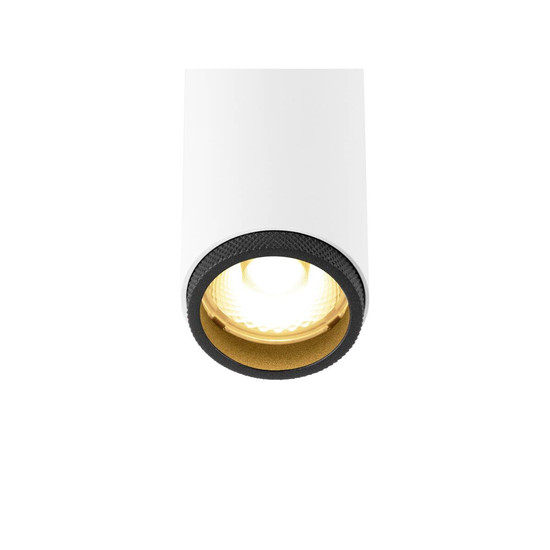 SLV GRIP! S, 1 Spot, zylindrisch, 2700K, 11W, PHASE, 29°, weiß / schwarz 1008390