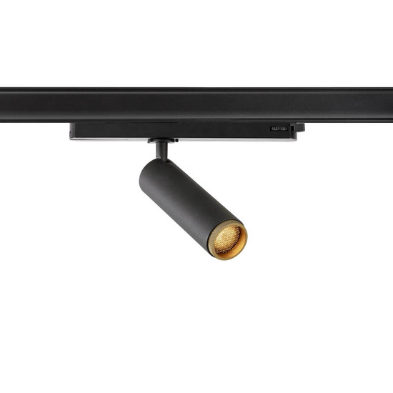 SLV GRIP! M, 3 Spot, zylindrisch, 2700K, 20W, PHASE, 42°, schwarz / gold 1008442