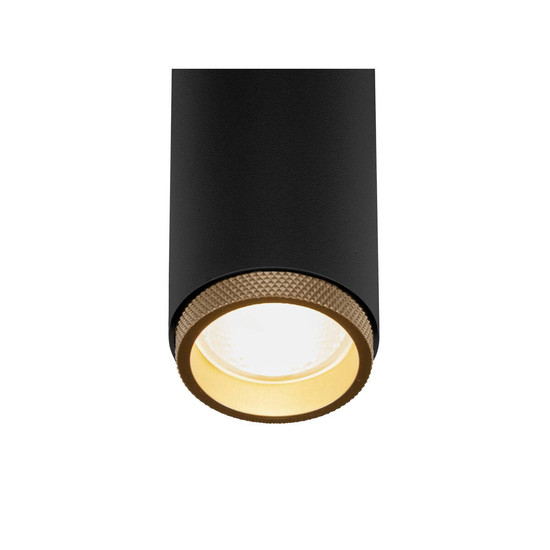SLV GRIP! M, 3 Spot, zylindrisch, 2700K, 20W, PHASE, 42°, schwarz / gold 1008442