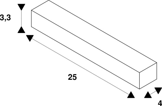 SLV HIGHBAY C, U-Halterung 1008528