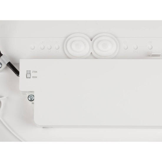SLV DECONA 30, Wand- und Deckenaufbauleuchte, rund, 2700/3000K, 18W, PHASE, weiß 1008577