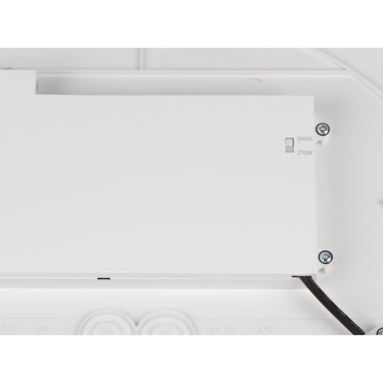SLV DECONA 42, Wand- und Deckenaufbauleuchte, rund, 2700/3000K, 23W, PHASE, weiß 1008581