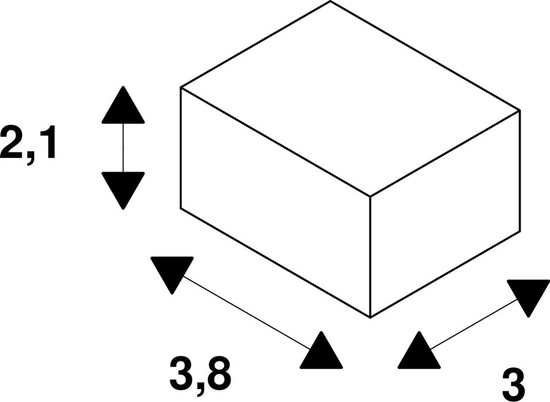 SLV Zugentlastung, Standard, für DALI dimmbare Treiber: 1008666, 1008667, 1008668 1008672