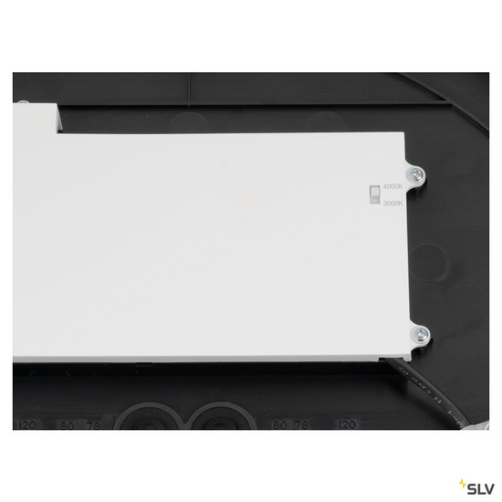SLV 1008922 DECONA 42, CL, PHASE, Deckenaufbauleuchte, rund, 3000/4000K, 23 W, schwarz