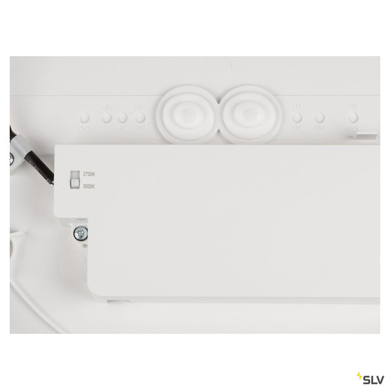 SLV 1008925 DECONA 30, CL, Sensor, Deckenaufbauleuchte, rund, 2700/3000K, 17 W, weiß