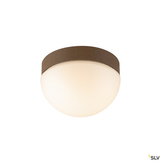 SLV 1008944 CYFT DOME, Wand- und Deckenaufbauleuchte, 2700/3000/4000 K, 6,5 W, PHASE, schwarz / milchig