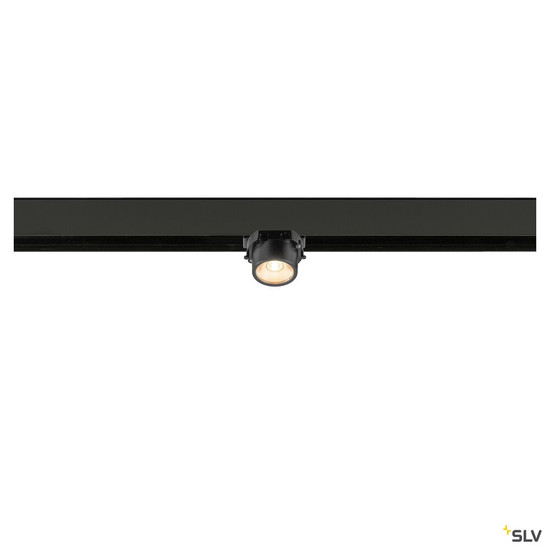 SLV 1008967 FIX-IT!, 48V, DALI, rund, Surface mounted track, Spot, 2000-3000K, 7.4 W, 36°, gold / schwarz