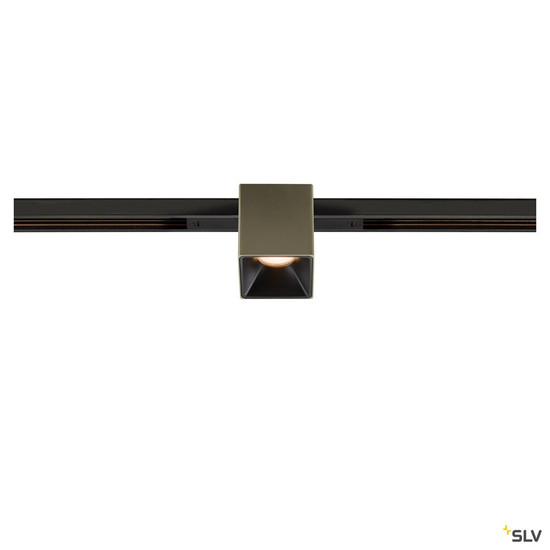 SLV 1008980 FIX-IT!, 48V, DALI, eckig, Standard track, Spot, 2000-3000K, 7.4 W, 36°, bronze / schwarz