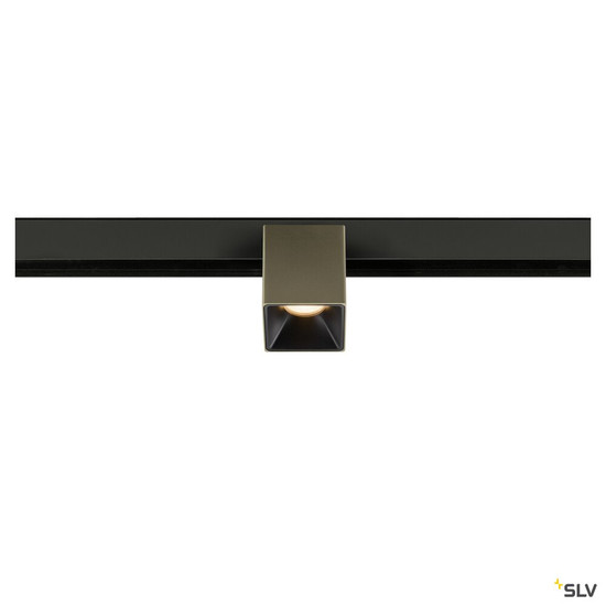 SLV 1008984 FIX-IT!, 48V, DALI, eckig, Surface mounted track, Spot, 2700K, 6.6 W, 36°, bronze / schwarz