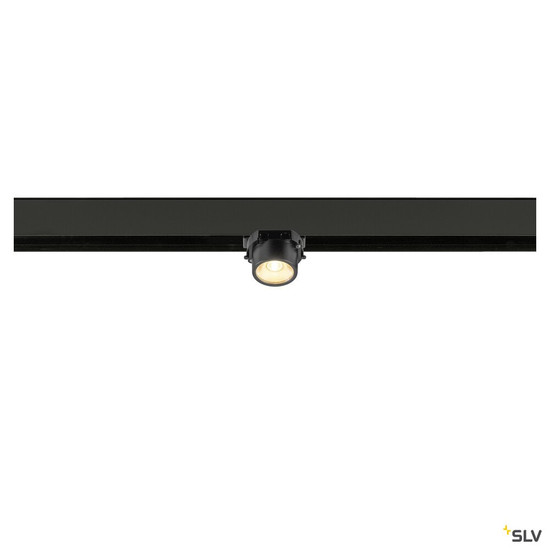 SLV 1008990 FIX-IT!, 48V, DALI, eckig, Surface mounted track, Spot, 2000-3000K, 7.4 W, 36°, schwarz / schwarz