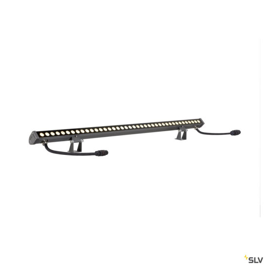 SLV 1009108 GALEN PRO 120, Wandaufbauleuchte, 3000 K, 40 W, DALI 2, Touch, 54°, anthrazit