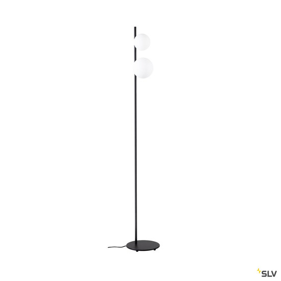 SLV 1009142 SUN FL, G9, Stehleuchte, rund, 1 x max. 5 W, IP20, schwarz