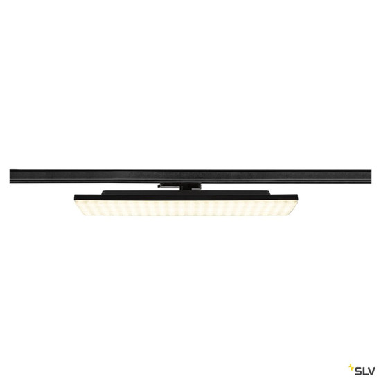 SLV 1009146 SIGHT PANEL, 3~ Spot, rechteckig, 3000 K, 38 W, 70°, schwarz