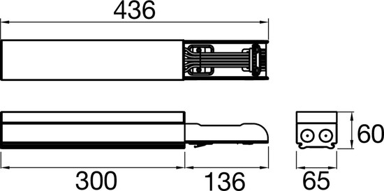 SLV 1009232 EASYLIGHT, FOB 300 5 25 WH Feed out Box 300mm, 5 pole, 2,5mm2