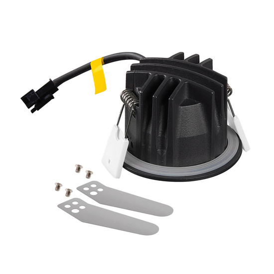 SLV 1009273 NUMINOS XS, Deckeneinbauleuchte schwarz/chrom 2700K 20°