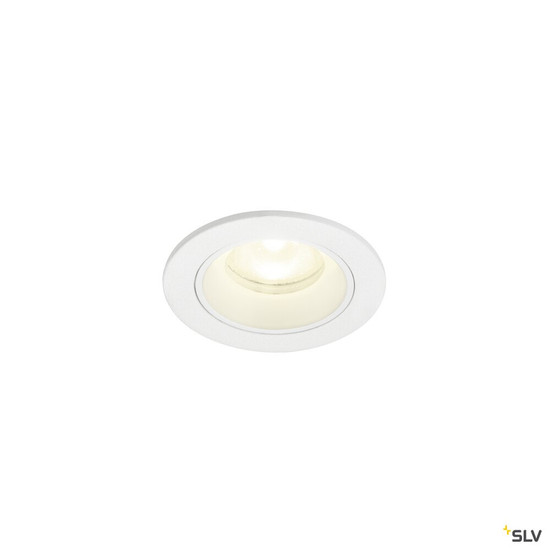 SLV 1009323 NUMINOS® XS, Deckeneinbauleuchte, 4000 K, 55°, IP20, rund, weiß