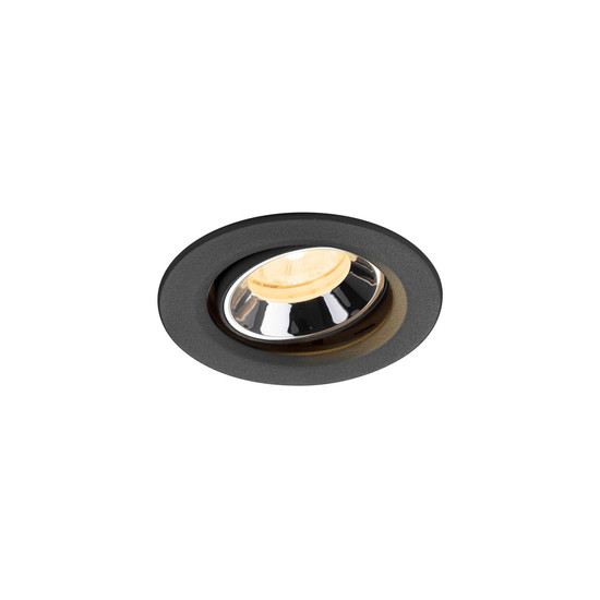 SLV 1009363 NUMINOS MOVE XS, Deckeneinbauleuchte schwarz/chrom 4000K 20°