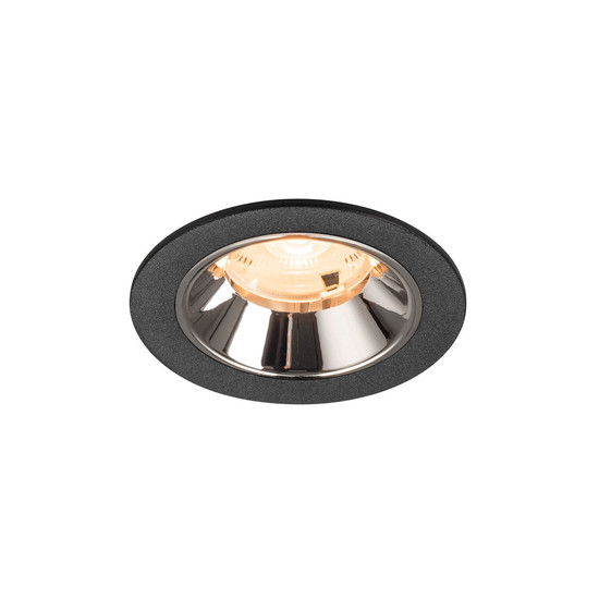 SLV 1009435 NUMINOS S, Deckeneinbauleuchte schwarz/chrom 2700K 20°