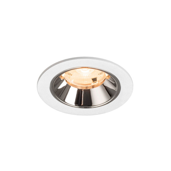 SLV 1009444 NUMINOS S, Deckeneinbauleuchte weiß/chrom 2700K 20°