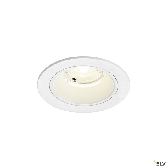 SLV 1009482 NUMINOS® S, Deckeneinbauleuchte, 4000 K, 40°, IP20, rund, weiß