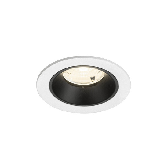 SLV 1009484 NUMINOS S, Deckeneinbauleuchte weiß/schwarz 4000K 55°