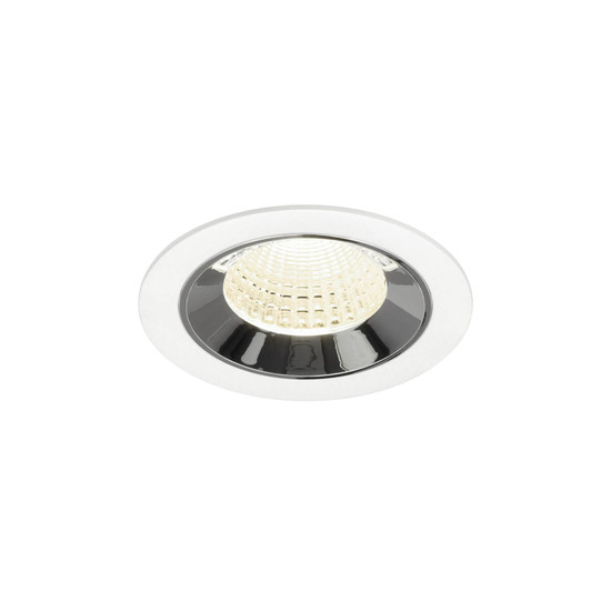 SLV 1009648 NUMINOS M, Deckeneinbauleuchte weiß/chrom 4000K 55°