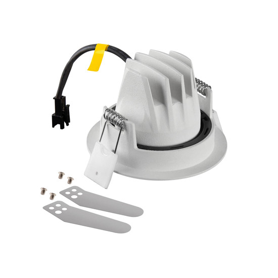 SLV 1009666 NUMINOS MOVE M, Deckeneinbauleuchte weiß/chrom 2700K 55°