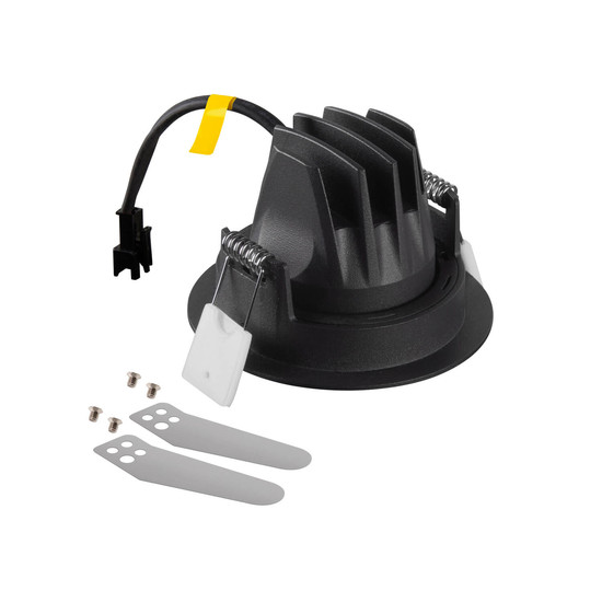 SLV 1009669 NUMINOS MOVE M, Deckeneinbauleuchte schwarz/chrom 3000K 20°