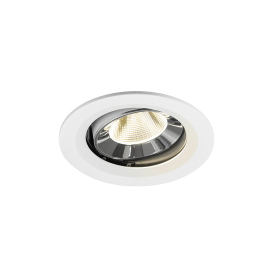 SLV 1009696 NUMINOS MOVE M, Deckeneinbauleuchte weiß/chrom 4000K 20°