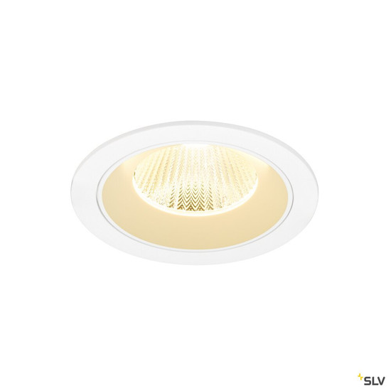 SLV 1009787 NUMINOS® L, Deckeneinbauleuchte, 3000 K, 40°, IP20, rund, weiß
