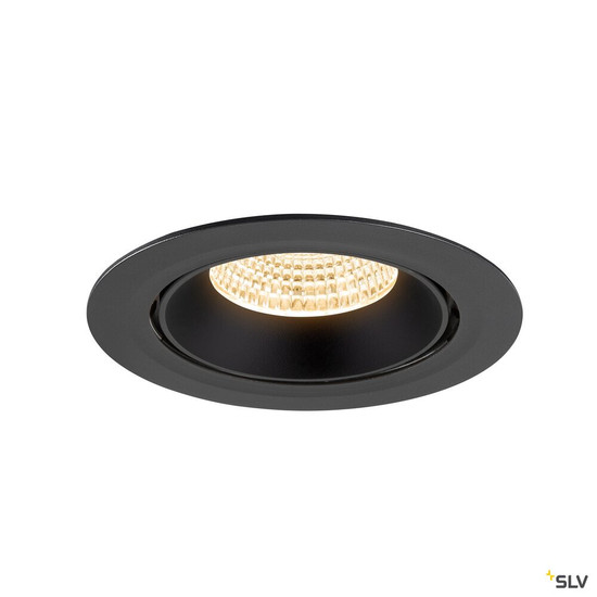 SLV 1009870 NUMINOS® GIMBLE XL, Deckeneinbauleuchte,, 2700 K, 55°, schwarz