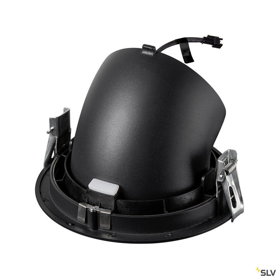SLV 1009871 NUMINOS® GIMBLE XL, Deckeneinbauleuchte,, 2700 K, 55°, schwarz / weiß