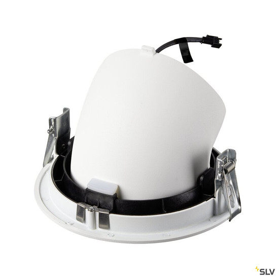 SLV 1009898 NUMINOS® GIMBLE XL, Deckeneinbauleuchte,, 3000 K, 55°, weiß