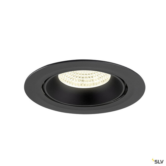 SLV 1009906 NUMINOS® GIMBLE XL, Deckeneinbauleuchte,, 4000 K, 55°, schwarz