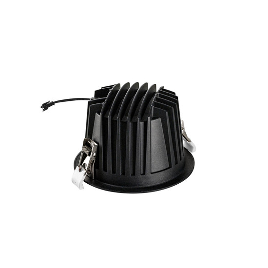 SLV 1009926 NUMINOS XL, Deckeneinbauleuchte schwarz/chrom 2700K 55°