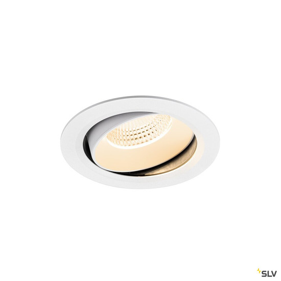 SLV 1009988 NUMINOS® MOVE XL, Deckeneinbauleuchte, 2700 K, 55°, IP20, rund, weiß